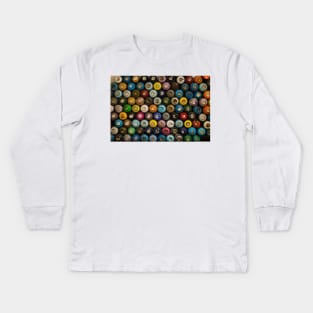 Spray Can and Graffiti Kids Long Sleeve T-Shirt